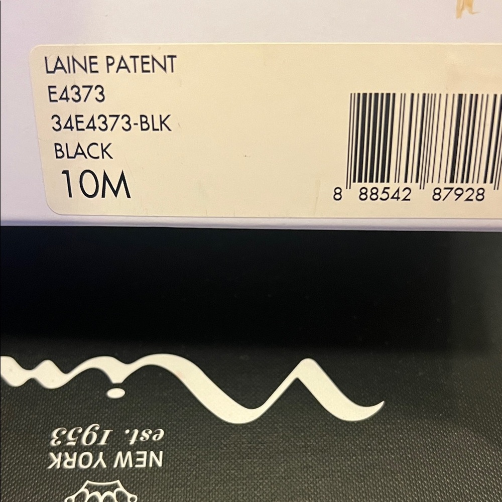 Calvin Klein Laine Patent Black Heels